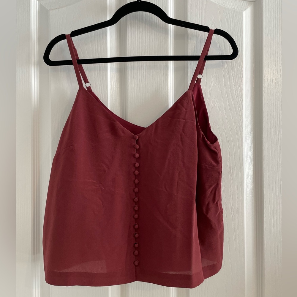 Madewell Button Down Cami